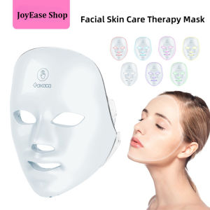 JoyEase Shop เครื่องดูแลผิวหน้า LED ใช้ในบ้านพร้อมแสงสีแดง 7 สีและการรักษาโฟตอนสําหรับความงามบนใบหน้า