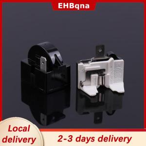 [COD]  HOT SALE Ship within 24 hours 2PCS QP2-4.7 PTC Starter Relay 1 Pin Refrigerator Starter Relay And 6750C-0005P Refrigerator Overload Protector
