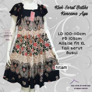 Jual Daster Klok Serut Batik Kencana Ayu Berlabel Super Bagus