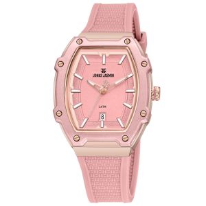 jam tangan wanita jonas jasmin jj 2303 oval silicone watch