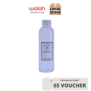 WALAH Reed Diffuser Refill 150ml Hilton Shangri-La White Tea Blue Bell English Pear Freesia
