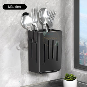 Ống Đựng Đũa Treo Tường Chống Ẩm Mốc Luôn Giữ Khô Ráo Giỏ Đựng Đũa Thoát Nước