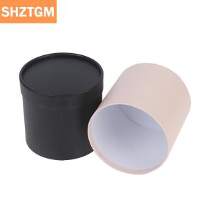 [COD] SHZTGM กล่องกระดาษลายดอกไม้ทรงกลม1ชิ้นกล่องใส่ของขวัญกล่องของขวัญงานปาร์ตี้