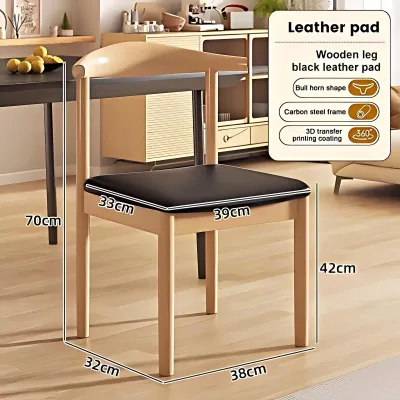 MYHOME Dining Table Set Solid Wood Table Kitchen Table Home Table Restaurant Table And Chair Set Space Saving