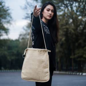 SATU ALAT Tas Selempang ADACHI 100% Canvas Premium Tebal Tas Kanvas