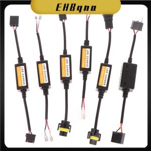 EHBqna LED CANbus Decoder ไฟหน้ารถยนต์ข้อผิดพลาดฟรี RESISTOR H1 H3 H4 H7 H9 H11 ADAPTER