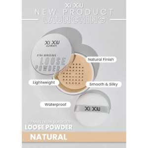 𝗝𝗨𝗡𝗞𝗜𝗘 𝗠𝗔𝗞𝗘𝗨𝗣 - Xi XiU Ultimate Loose Powder Bedak Matte Tahan lama