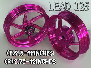 VÀNH MÂM LEAD 125 ( 4 VALVE ) GIORNO 125 STYLOSCOPPY 2.5 & 2.75 - 12 INCHES BST racing RIM OZ611-F2 A3T 02