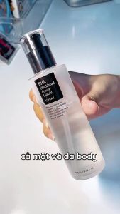 Dung Dịch Giúp Tẩy Tế Bào Cosrx BHA Blackhead Power Liquid - 100ml - là giải pháp dành cho làn da đang gặp tình trạng mụn với công thức chứa thành phần an toàn dịu nhẹ và mang lại hiệu quả cao giúp tẩy tế bào chết một cách dịu nhẹ hỗ trợ làm giảm mụn