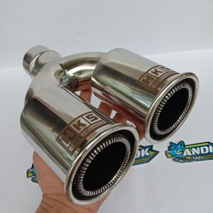 Knalpot mobil Suos HKS ULIR CINCIN Steinless Universal mobil
