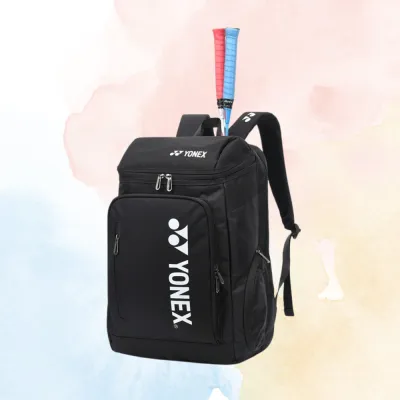 Yonex Tournament Badminton Bag Sports Backpacks in Black White Blue Red Green Yellow.