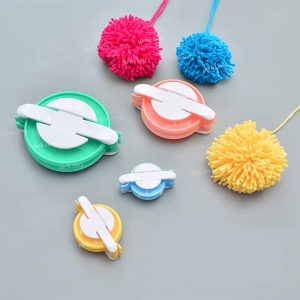 Alat Pembuat Pom Pom Rajut Benang / Pompom Maker / Alat Membuat Pompom Pom pom Bola benang