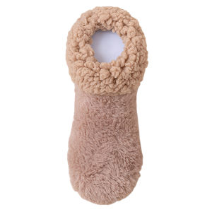 Warm Fleece Anti Slip Socks Cozy House Floor Socks Women Mid Calf Winter Sleeping Thermal Comfort