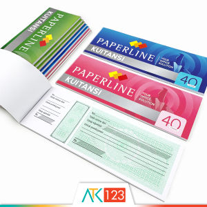 Kwitansi / Kuitansi Paperline Kecil (KT 40 M) isi 40 Lembar