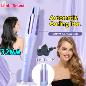 XIAOMI 32mm Automatic Hair Curler for Women Tourmaline Ceramic Curling Iron Rotating Roller Auto Rotary Fast Heating Styling