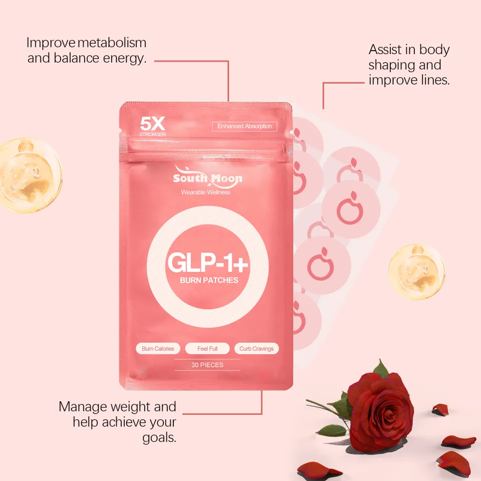 South Moon Glp-1 Patches For Body Shaping Fat Burning Anti Cellulite  Improve Stomach Control Appetite