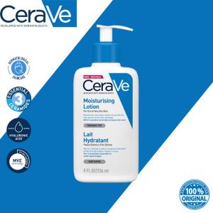 CeraVe Hydrating MoisturisingLotion 236ml MVE Delivery Technology Long-Lasting Moisture Repairs Skin Barrier For Face & Body