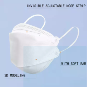 KF94 Korean Version《COLOR Masks》《50 PCS》 Flat Earloop Disposable 4ply Protection non-woven Adult face masks