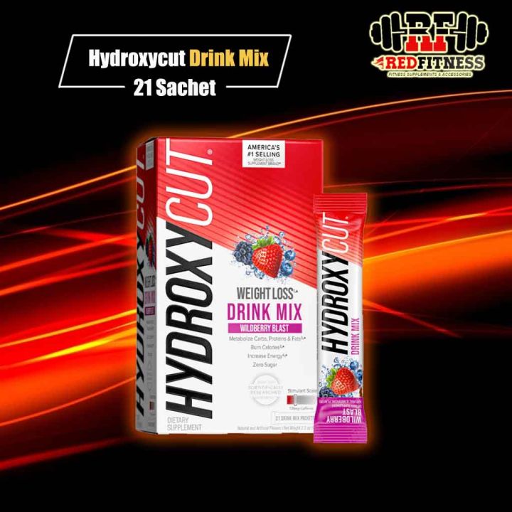 Muscletech Hydroxycut Drink Mix 21 Sachet & Eceran / Suplemen Pembakar