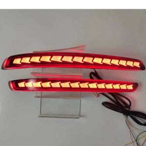 Applicable 17-20 Kia Huanchi Rear Bumper Light Warning Light Brake Light Red Face 3 Function soluto lamp