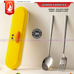 Kotak Makan anak Sekolah dan Kantoran 2 Sekat 1000ML Lunch Box Stainless Karakter BROWN dan SELLY