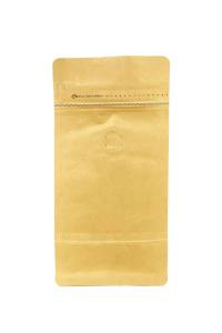 Coffee Pouch with Valve & Zip Lock 50pcs – Resealable Stand Up Bag for Coffee Beans Tea Storage & Packaging