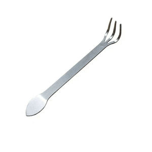 Nexlent Stainless Steel Gardening Rake Weeding Uprooting Tool Dual Purpose Shovel 1 Piece