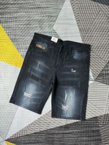 Quần short jean nam ĐEN rách đẹp phong cách 2024 vải jean dày mềm kiểu dáng trẻ trung đúng form giá tốt