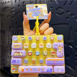 Kebememe 26 phím mini hoạt hình dễ thương pressable nút cảm giác căng thẳng Relief đồ chơi xả stress với chuỗi hạt Xách Tay Đồ chơi bỏ túi thích hợp cho món quà sinh nhật