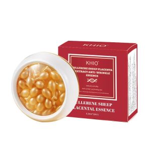 เอสเซนส์แคปซูลกระชับผิวต่อต้านวัยไวท์เทนนิ่งจุดด่างดำปรับสีผิวให้กระจ่างใสของแท้胶囊抗皱精华液