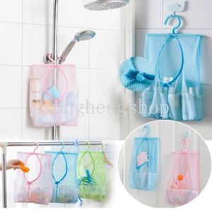 【Hot Sale】Creative Travel Portable Hanging Storage Bag Wardrobe Organizer Underware Bra Drying Hanger Kids Toys Sundries Storage Mesh Bag Bathroom Toiletry Container Laundry Basket