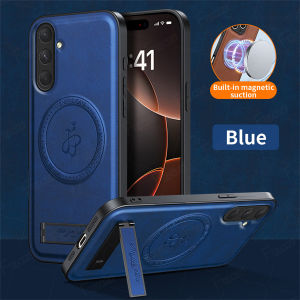 Magnetic PU Leather Case for Samsung Galaxy A56 A55 A54 A53 A52 A36 A34 A35 A33 A26 A25 A23 A22 A16 A15 A14 A13 A12 A06 4G 5G Magsafe Wireless Charging Protective Cover Casing