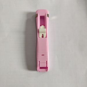 COMEMECO Không để lại dấu vết Dụng cụ đẩy kẹp Tái sử dụng Đẩy tay Kẹp giấy Đơn giản loại Máy dập ghim tài liệu Quà Tặng sinh viên