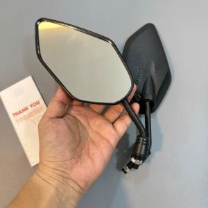 Gương chiếu hậu xe máy 10 ly chân ngắn – lắp đa dòng xe (1 cặp)