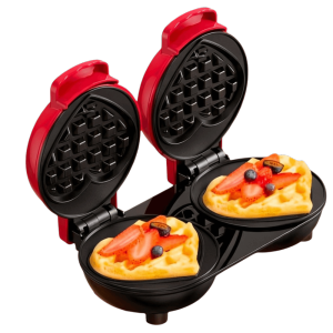 STKE Quick Heat-Up Waffle Maker Electric Baking Pan Multifunction Waffle Machines Home Appliance Household Appliance Electric Pancake Maker Breakfast Preparation