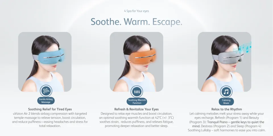 OSIM uVizion Air 2 Eye Massager | Lazada Singapore