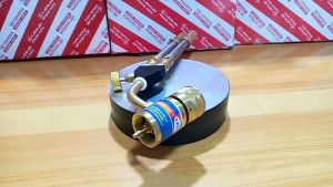 Hand Torch Dual Head ECQ Brand Heavy Duty - New Design - One Head With Separate Controller