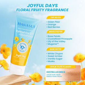 HANASUI Brightening Body Serum Gel Symwhite 377 + Glutathione 180ml /7HariPastiCerah / Pencerah Tubuh