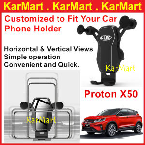 Phone Holder Accessories Custom Fit Mobile Holder telefon bimbit Mazda CX5 CX8 X50 X70 Proton pemengang telefon phone holder car accessories Model #3