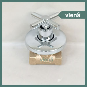 [ VIENA ] Stop Kran Shower Tanam Keran Shower Tembok Kuningan Engkol A-28 & Kemudi A-271