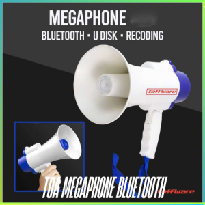 COD Taffware Toa Megaphone Bluetooth U Disk Recording Alert 15W / Toa jualan keliling rekaman yg d cas bluetooth mini murah es krem megaphone pengeras suara charger