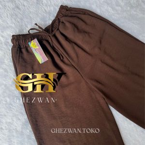 (COD) Celana Kulot Crinkle Super Jumbo/Kulot Ibu Hamil XXXL Super Premium