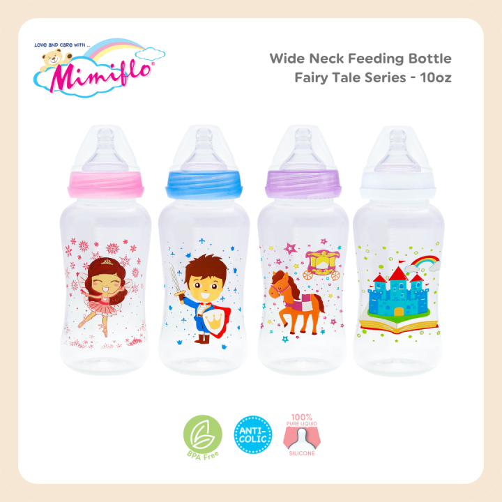 Mimiflo wide neck store bottle