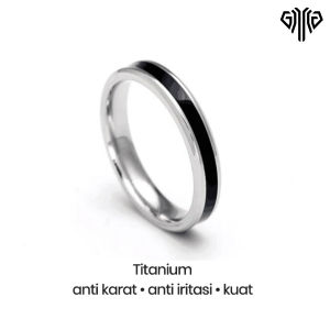 Cincin Wanita White Ana Aestetic Simple Elegan Cewek CCWAN