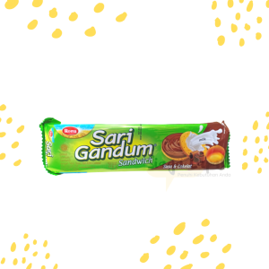 Biskuit Roma Sari Gandum Sandwich Coklat & Susu 115 gr: Snack Sehat & Enak