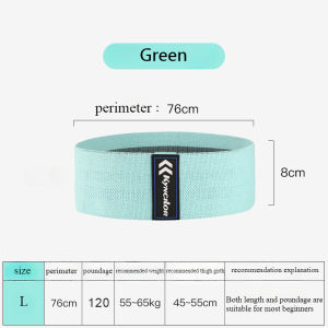 【WJ】Vòng co giãn mông. Tập thể dục Yoga Squat tập thể dục băng công cụ đào tạo Băng đàn hồi chống trượt Latex