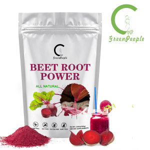 Bột củ dền đỏ Beet Root GPGP GreenPeople 10000mg mỗi gói 10g nguyên chất không phụ gia hỗ trợ tuần hoàn máu tim mạch tăng sức bền vận động