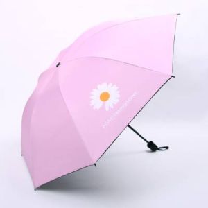 Dù Che Mưa Ô Che Mưa Cỡ Lớn Gấp Gọn Chống Tia UV 4 Lớp Hoạ Tiết Hoa Cúc Phong Cách Hàn Quốc Khung Chắc Chắn [HÀNG ĐẸP] Trùm Sỉ Gia Thành