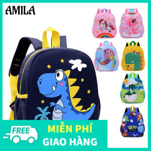 ELACCENT ⚡ balo đi hoc Cặp Sách Mẫu Giáo Ba Lô Khủng Long Cho Bé 1-6 Tuổi Hình Động Vật Dễ Thương Hoạt Hình balo cho bé balo cho bé mẫu giáo ba lo khủng long balo trẻ em balo cute nữ