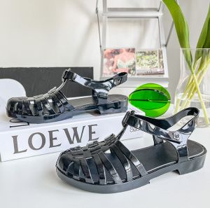 midsummer รองเท้าแตะหนังแก้วแบบใส-แบบทึบ รองเท้ายางสีใสมีกากเพชร รัดส้น หุ้มหน้าเท้า ยางนิ่มใส่สบายไม่กัดเท้า #sy159